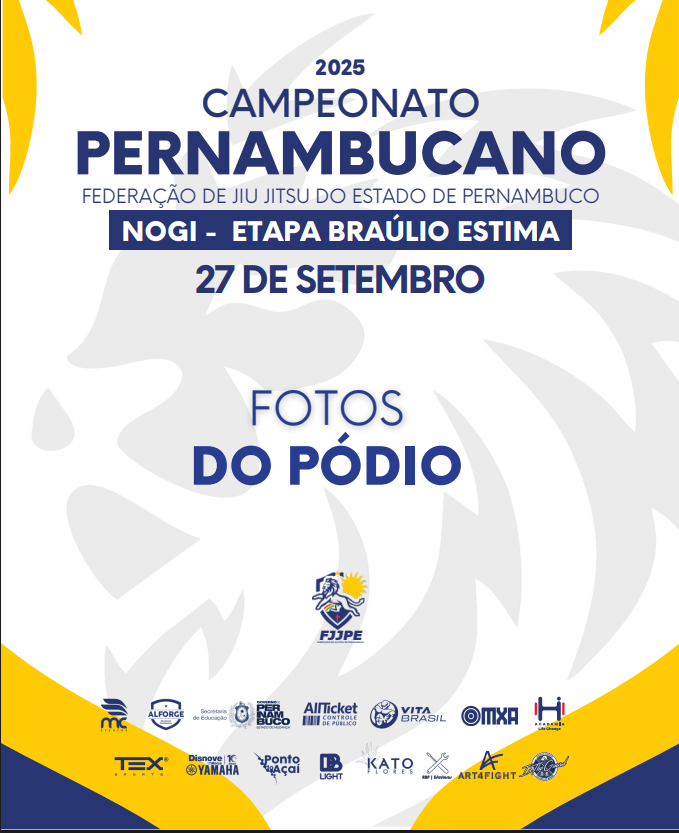 NOGI // FOTOS DO PÓDIO - DIA1